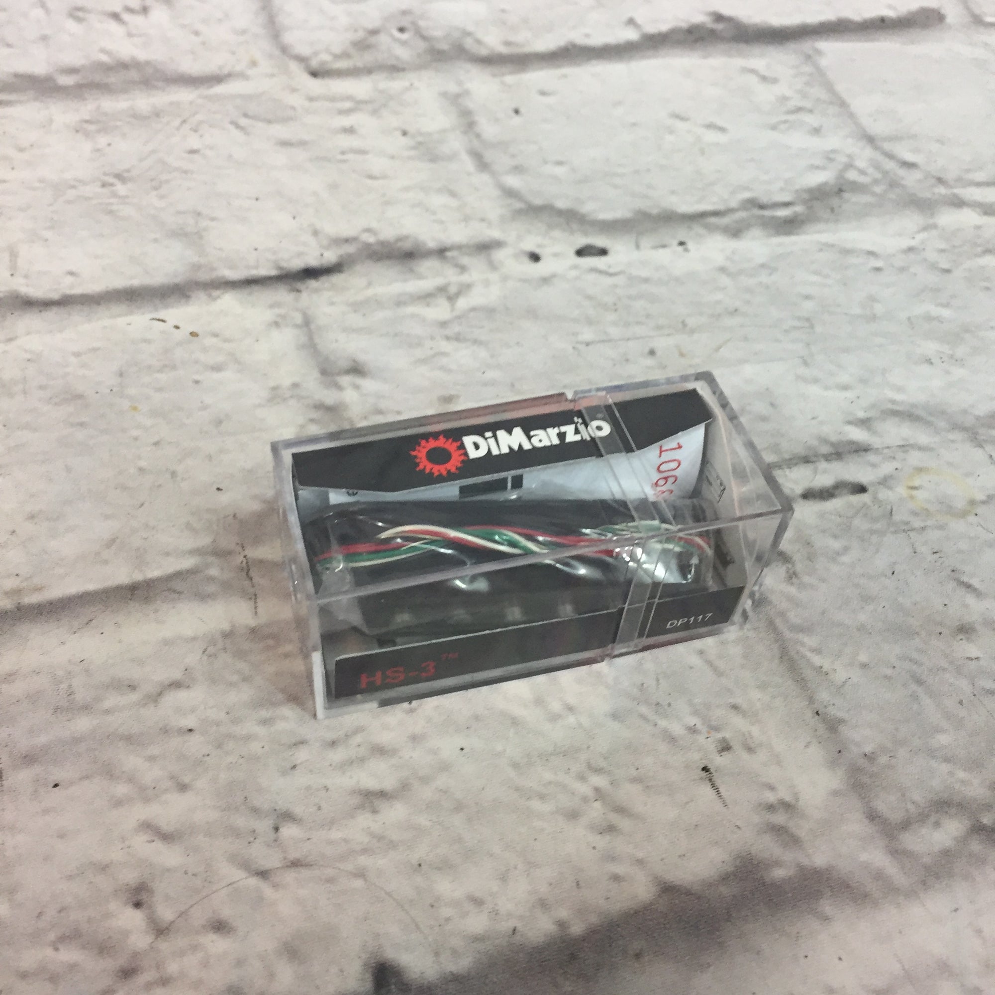 DiMarzio DP117BK HS-3 Stratocaster Pickup, Black