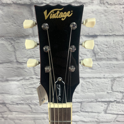 VINTAGE V100 GUITAR PARADISE FLAMED MAPLE