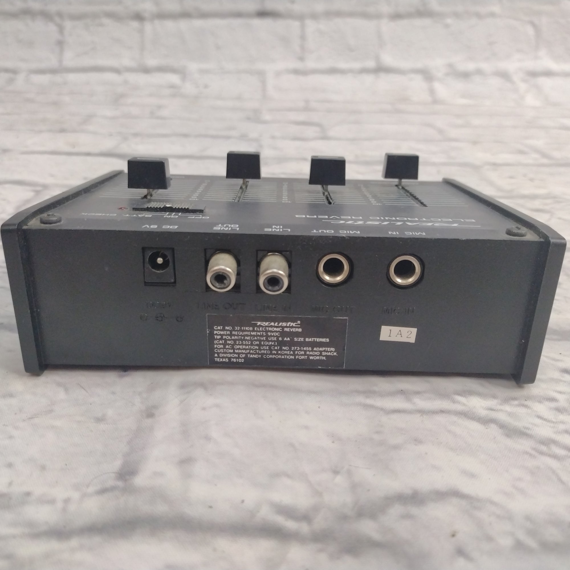 Realistic 32-1110B Reverb Unit