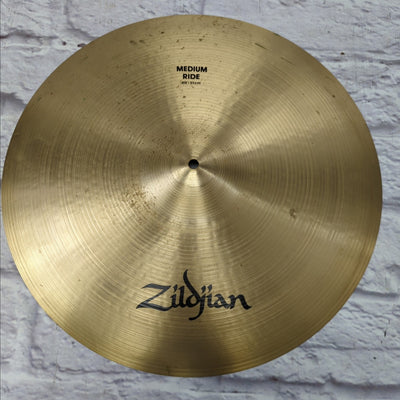 Zildjian Medium Ride 20" 51cm Ride Cymbal 2350g 1981-1992 (“CO.” Stamp)