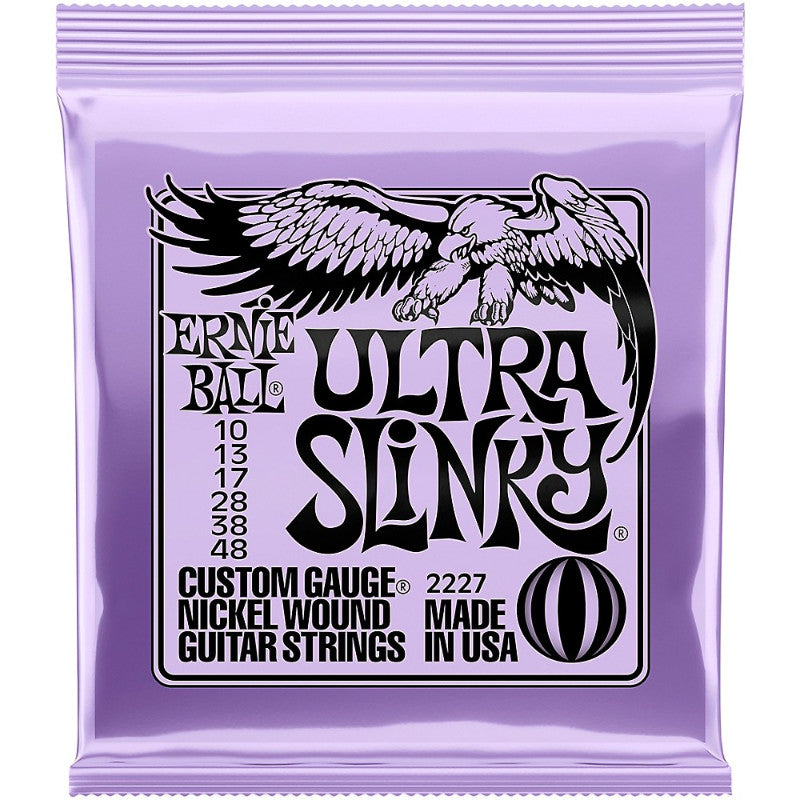 Ernie Ball Ultra Slinky Electric Guitar Strings 10 - 48