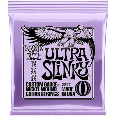 Ernie Ball Ultra Slinky Electric Guitar Strings 10 - 48