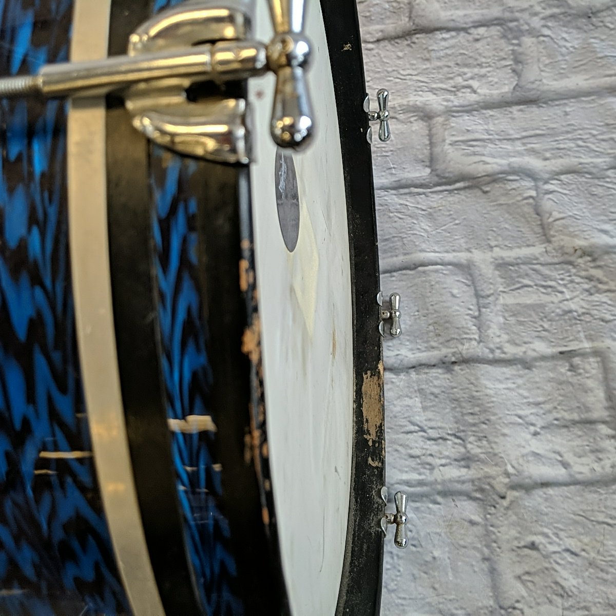 Rogers 4-Piece Holiday Drum Kit Blue Onyx