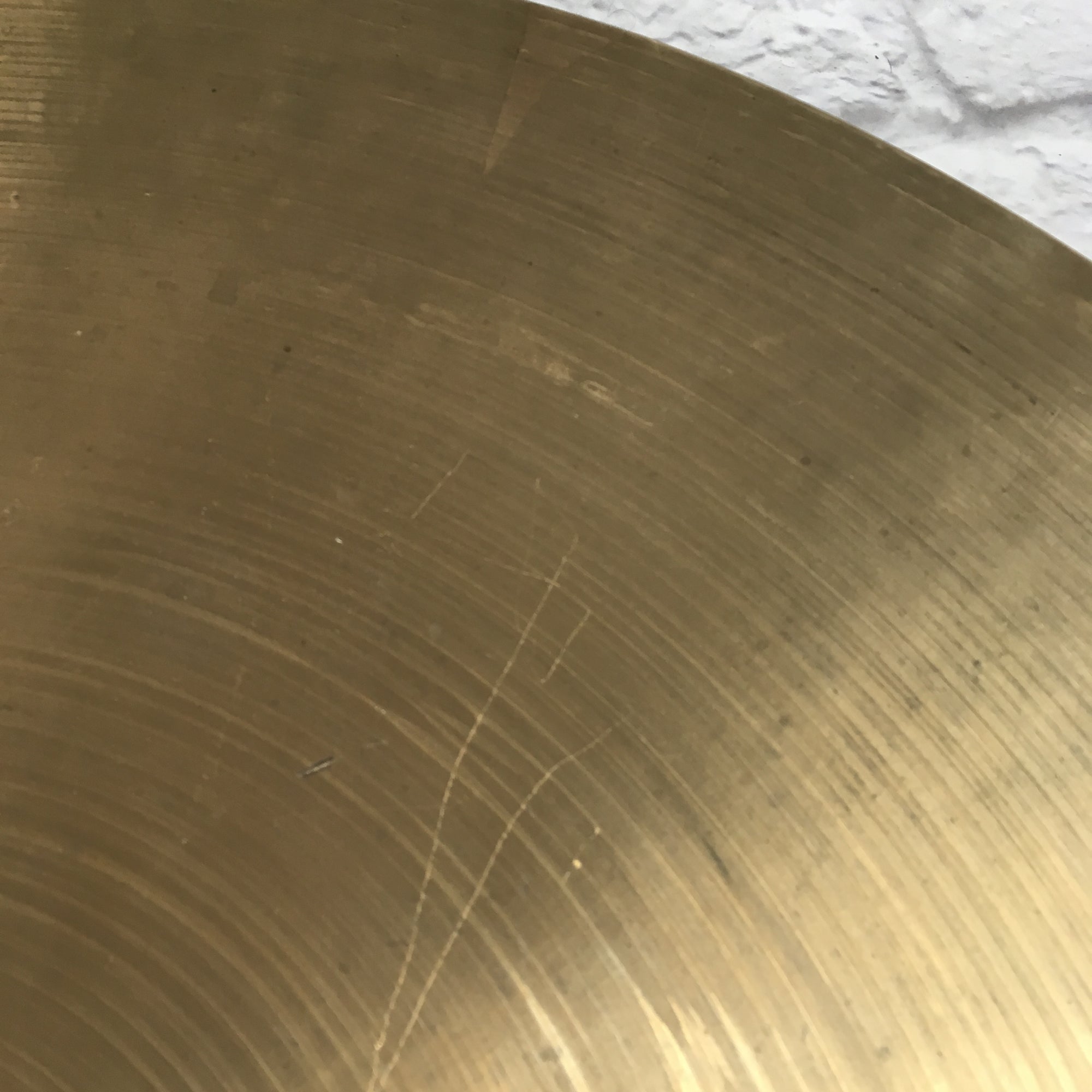 Vintage 1970s Zildjian 24in Ride Cymbal