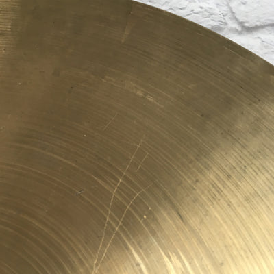 Vintage 1970s Zildjian 24in Ride Cymbal