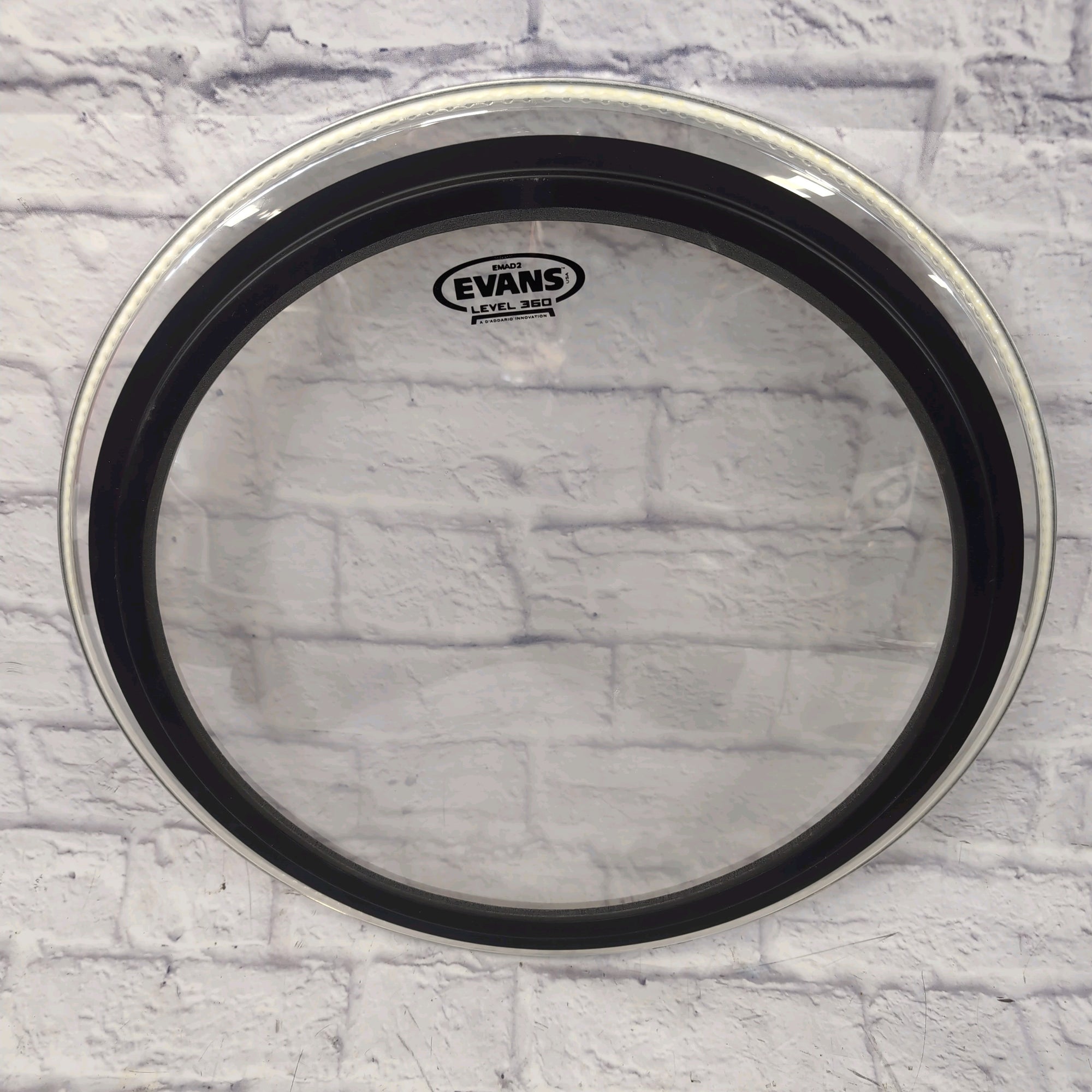 Evans 22 Emad Clear Kick Drum Head