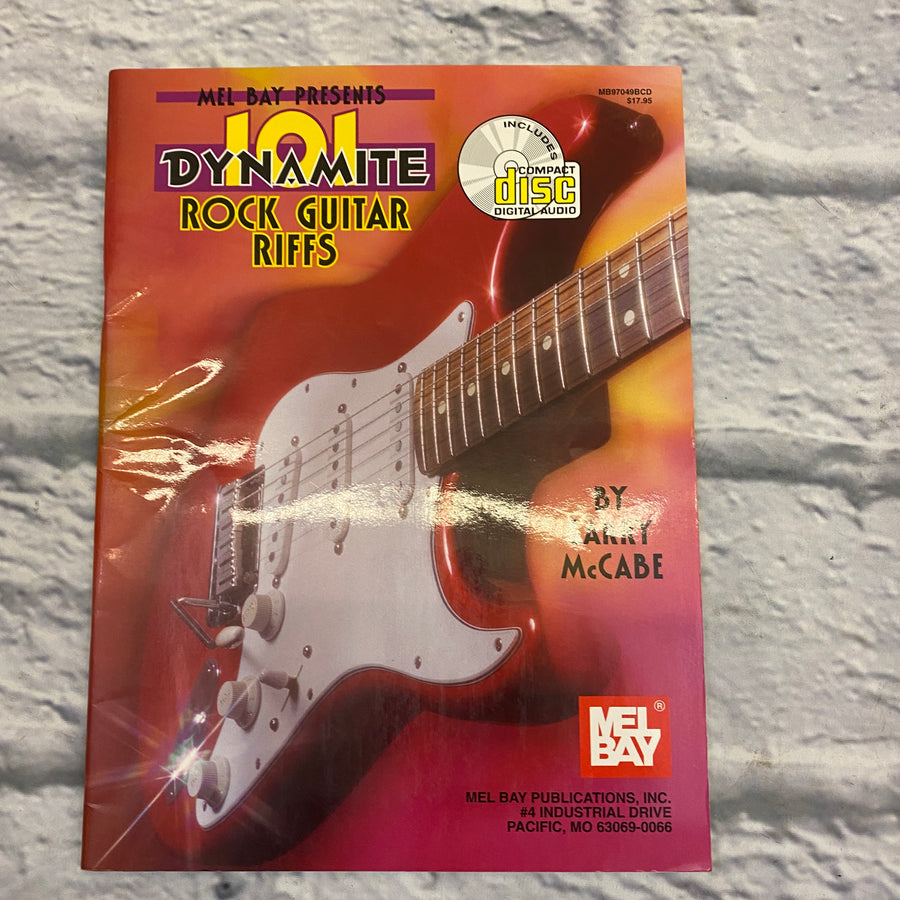 Mel Bay 101 Dynamite Rock Guitar Riffs