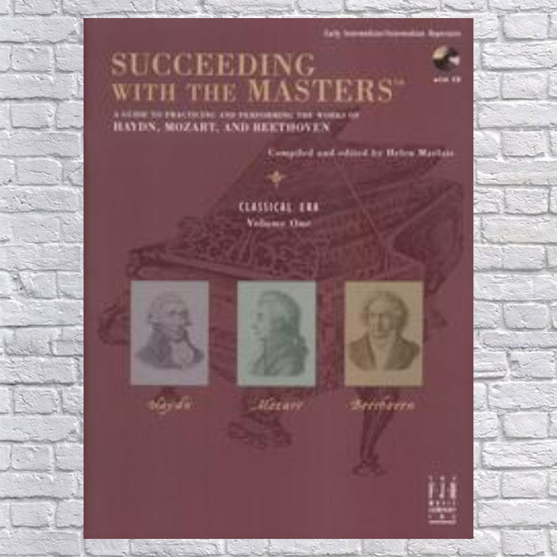 Succeeding With The Masters: Classical Era - Volume One. Piano Sheet Music, Cd