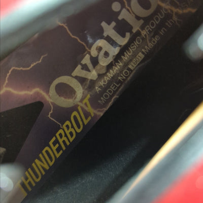 Ovation Kaman USA TB01 Thunderbolt Acoustic w/ Case