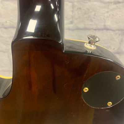 DeArmond M77 Les Paul Style Wine Red Electric Guitar