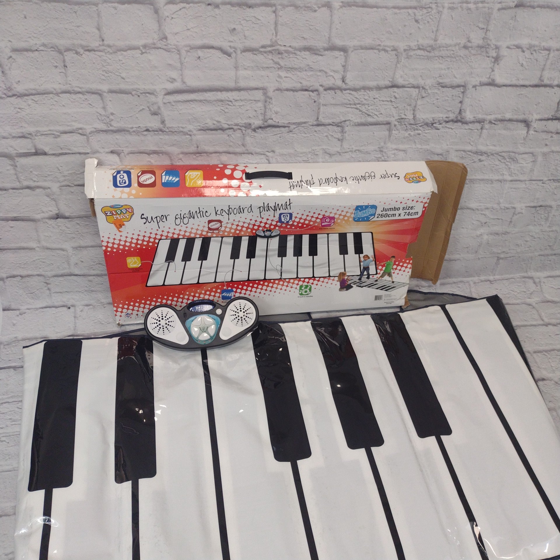 Unknown Zippy Mat Jumbo Electronic Keyboard Floor Mat