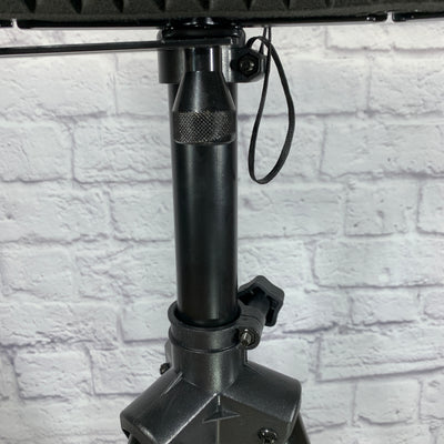 Rockville 5 Panel Vocal Shield w/ Tripod Stand