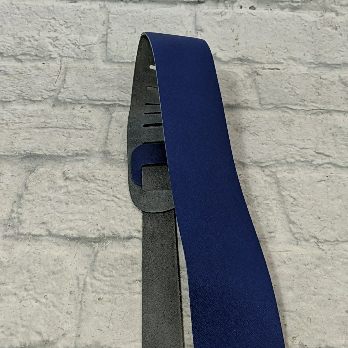 Levy's Leather Guitar Strap - Blue