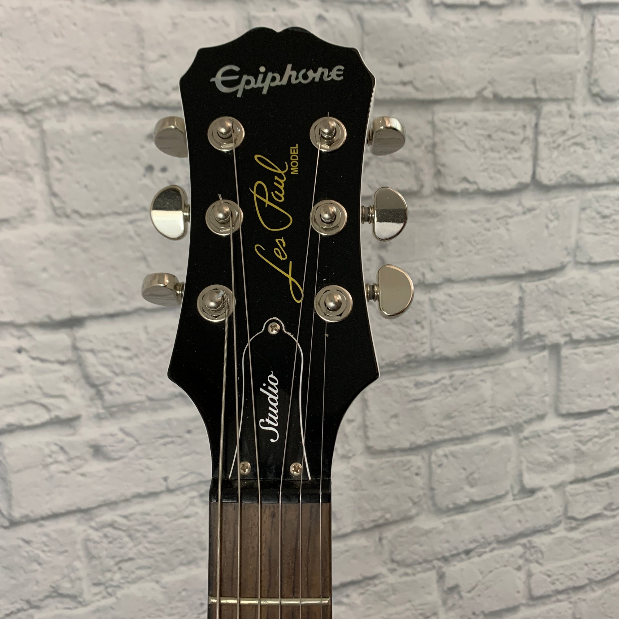 Epiphone Les Paul Studio Electric Guitar Alpine White AS IS