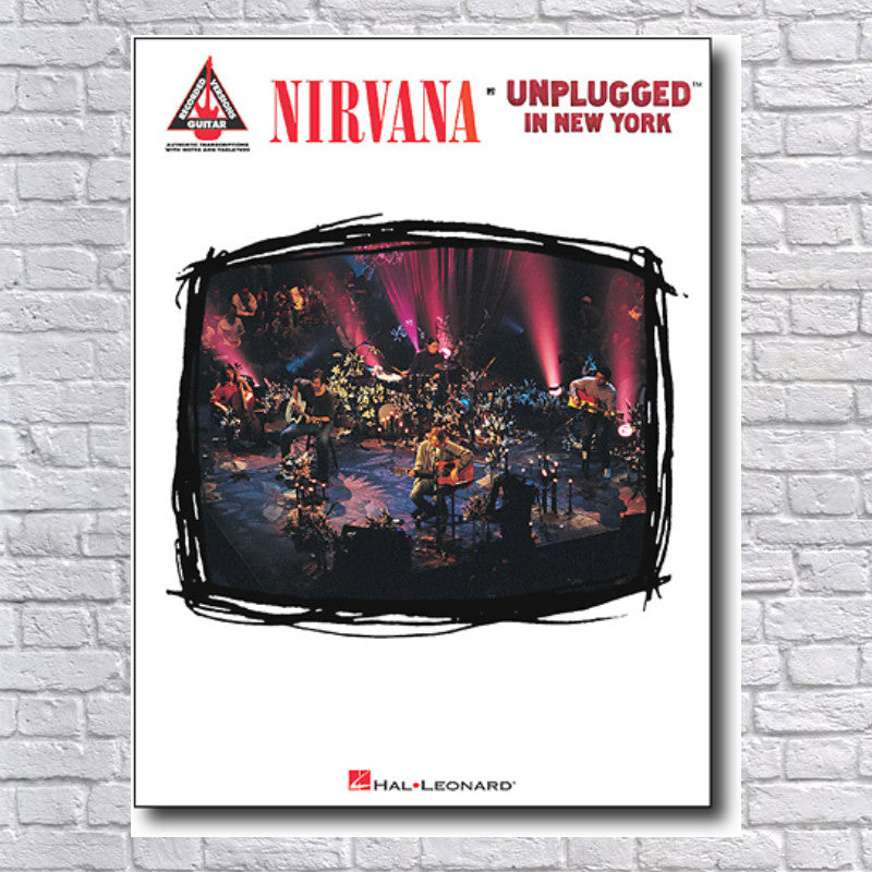 Hal Leonard - Nirvana: Unplugged In New York Book