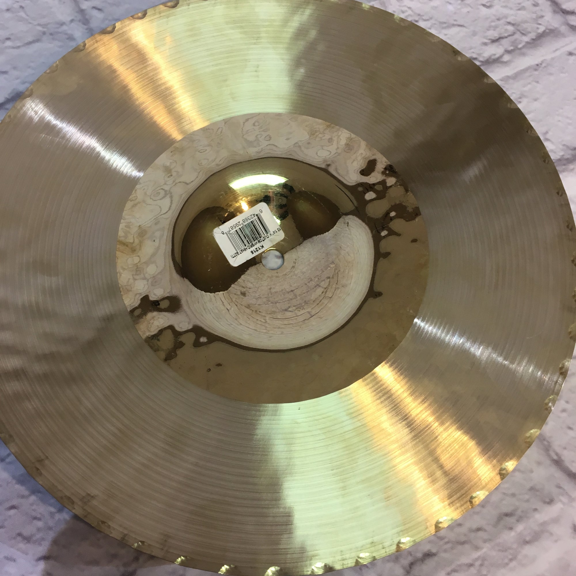 Zildjian 13.25in K Custom Hybrid Hi Hat Cymbal Pair