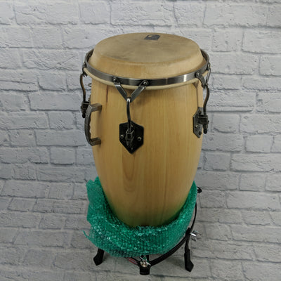 Toca Conga Natural Finish With Stand and Case