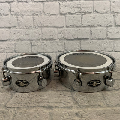 PDP Pacific Drums & Percussion 8" & 10" Mini Timbales (Pair)