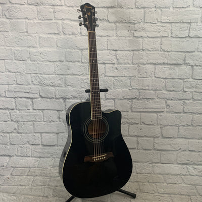 Ibanez V70CE-BK-3R-01 Acoustic-Electric Guitar