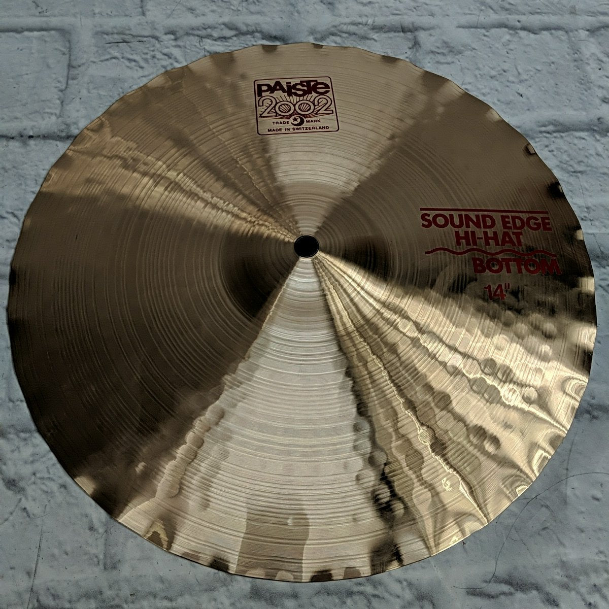 Paiste 14 2002 Sound Edge Hi Hat Cymbal Pair