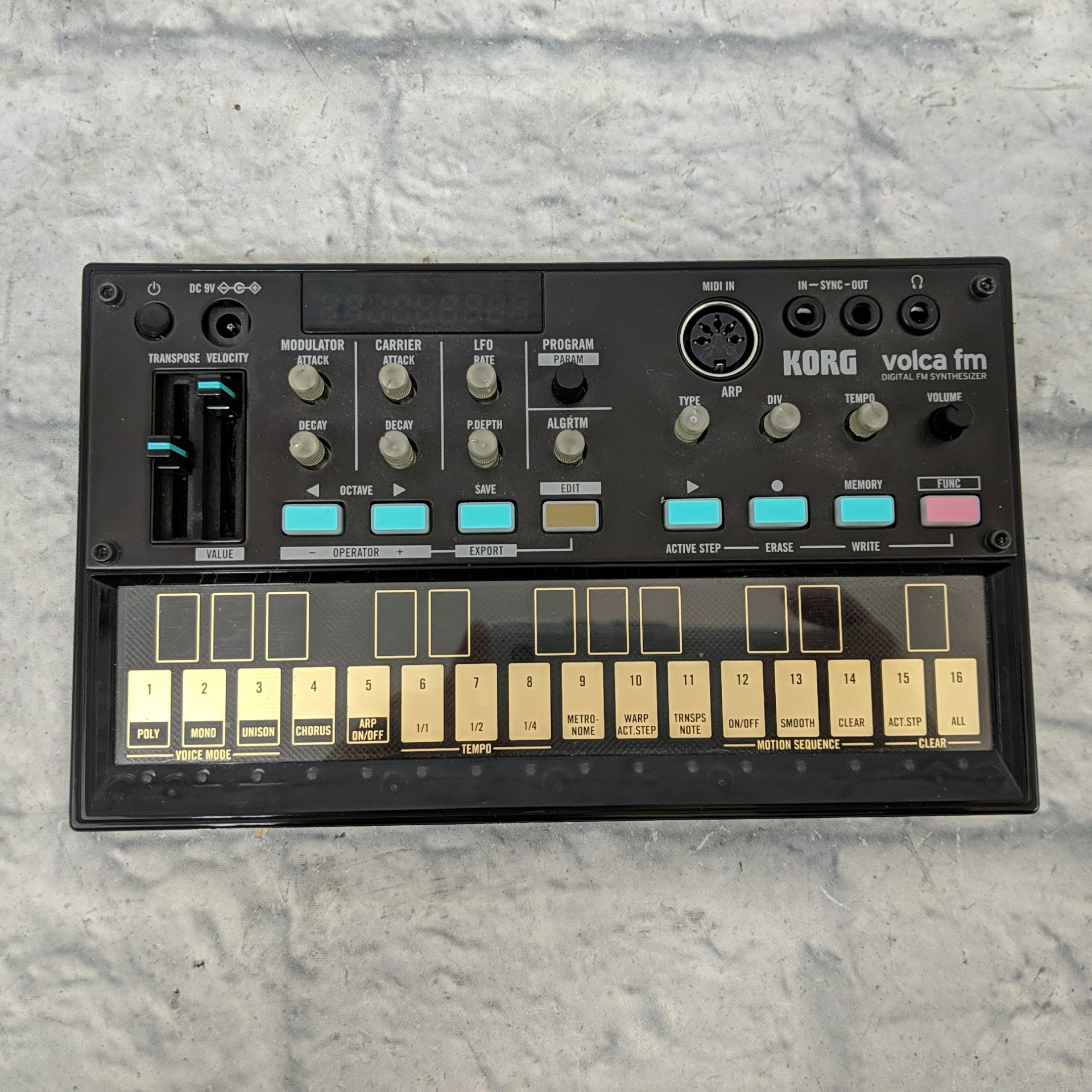 Korg Volca FM Digital Synthesizer with Sequencer