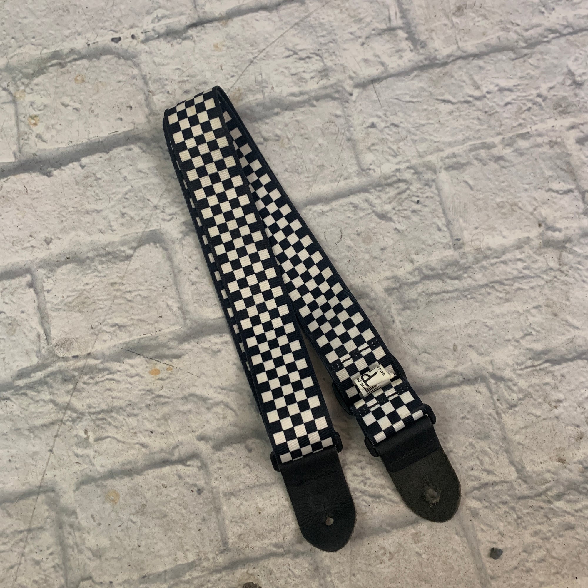 Perri's Checkered Guitar Strap