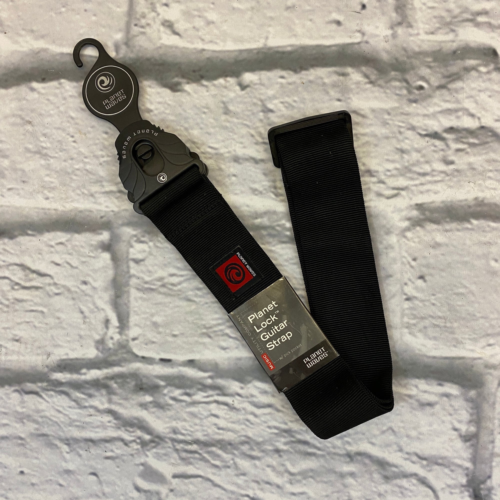 Planet Waves Planet Lock Guitar Strap - Black