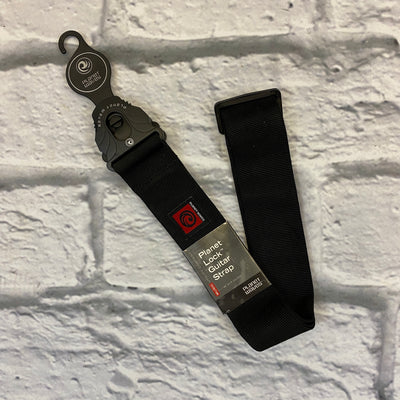 Planet Waves Planet Lock Guitar Strap - Black