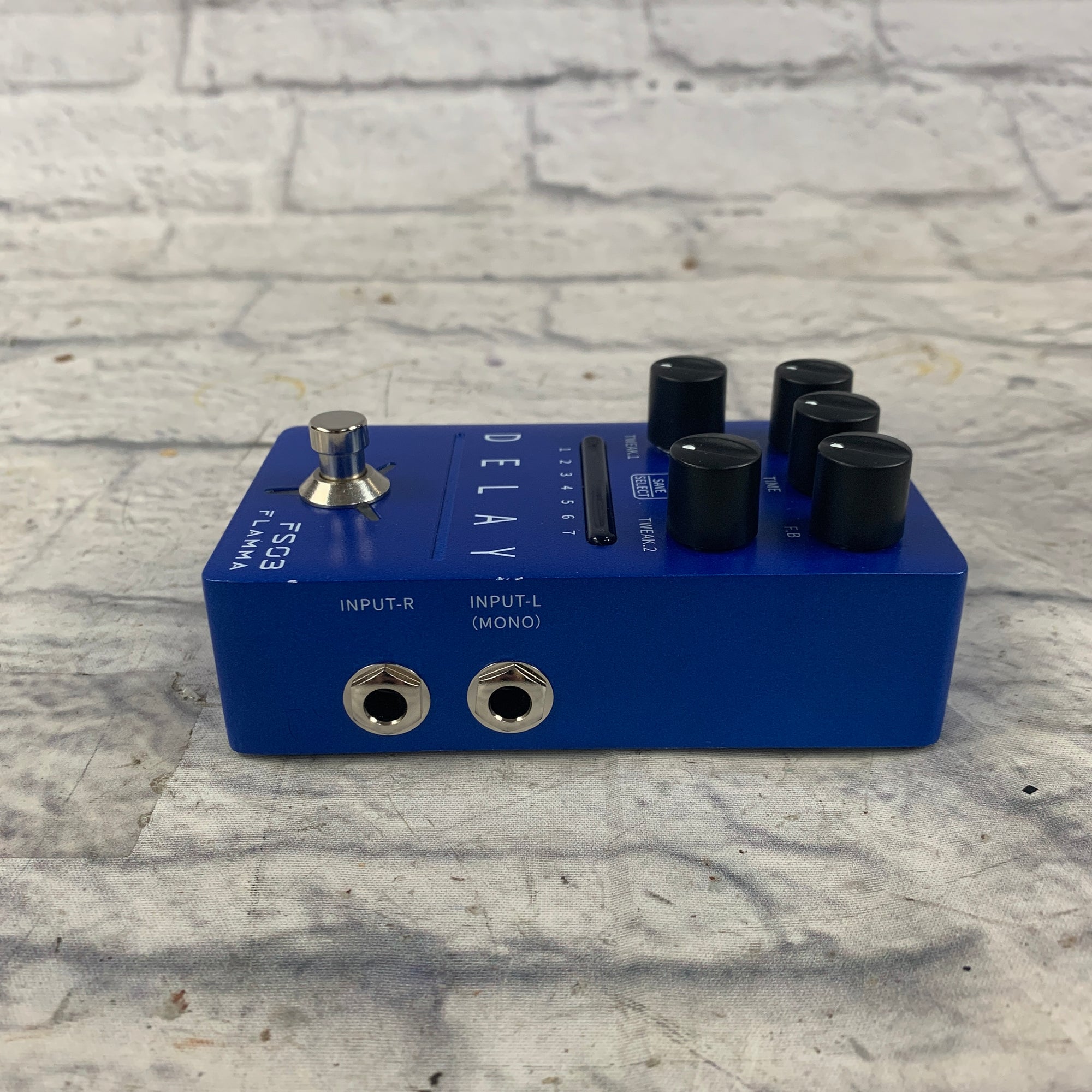 Flamma FS03 Delay Pedal Blue
