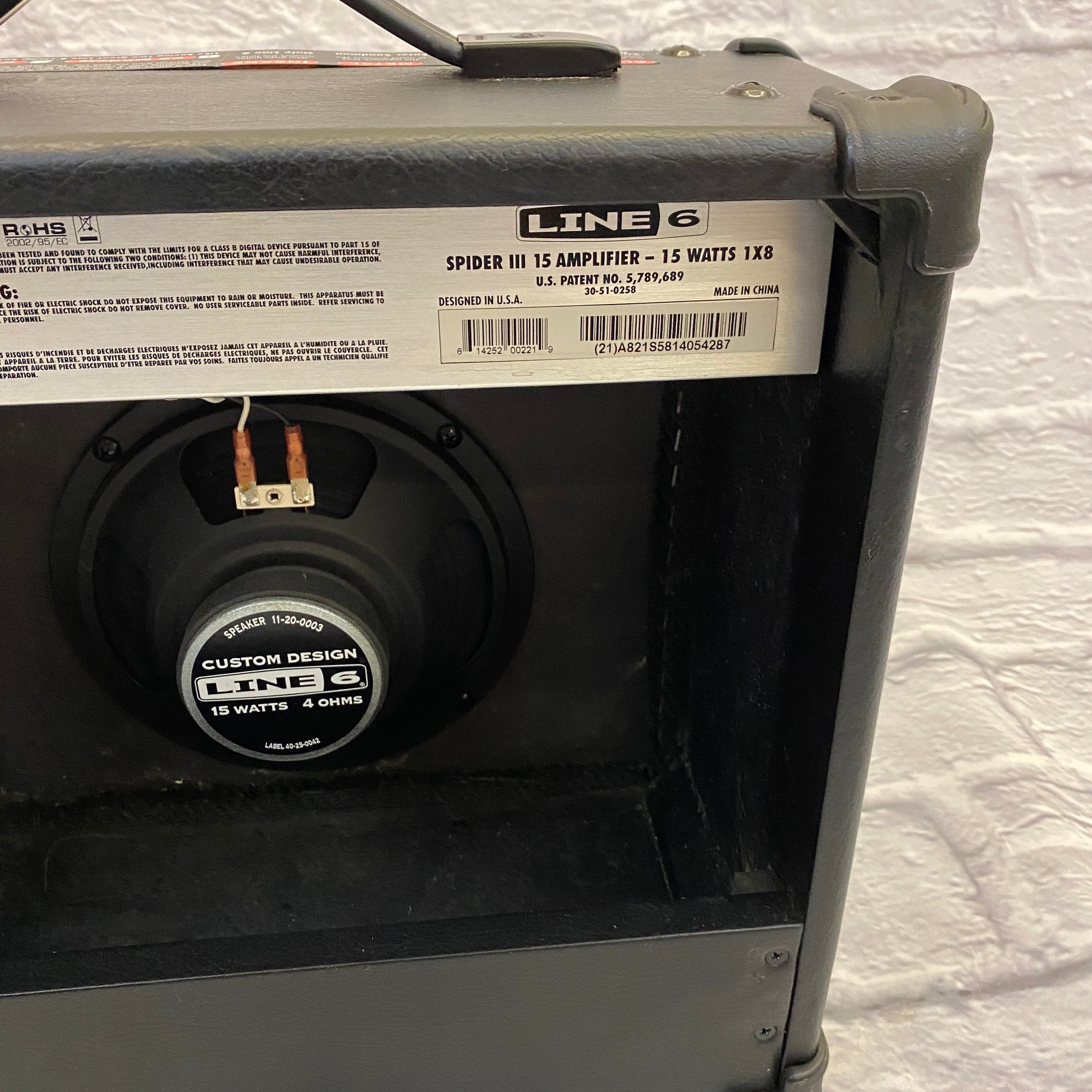 Line 6 Spider III 15W Guitar Combo Amp