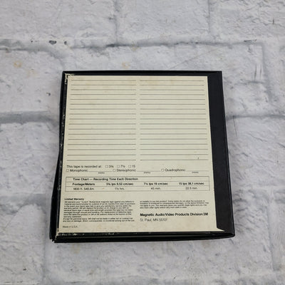 Scotch Master XS Recording Tape Reel to Reel
