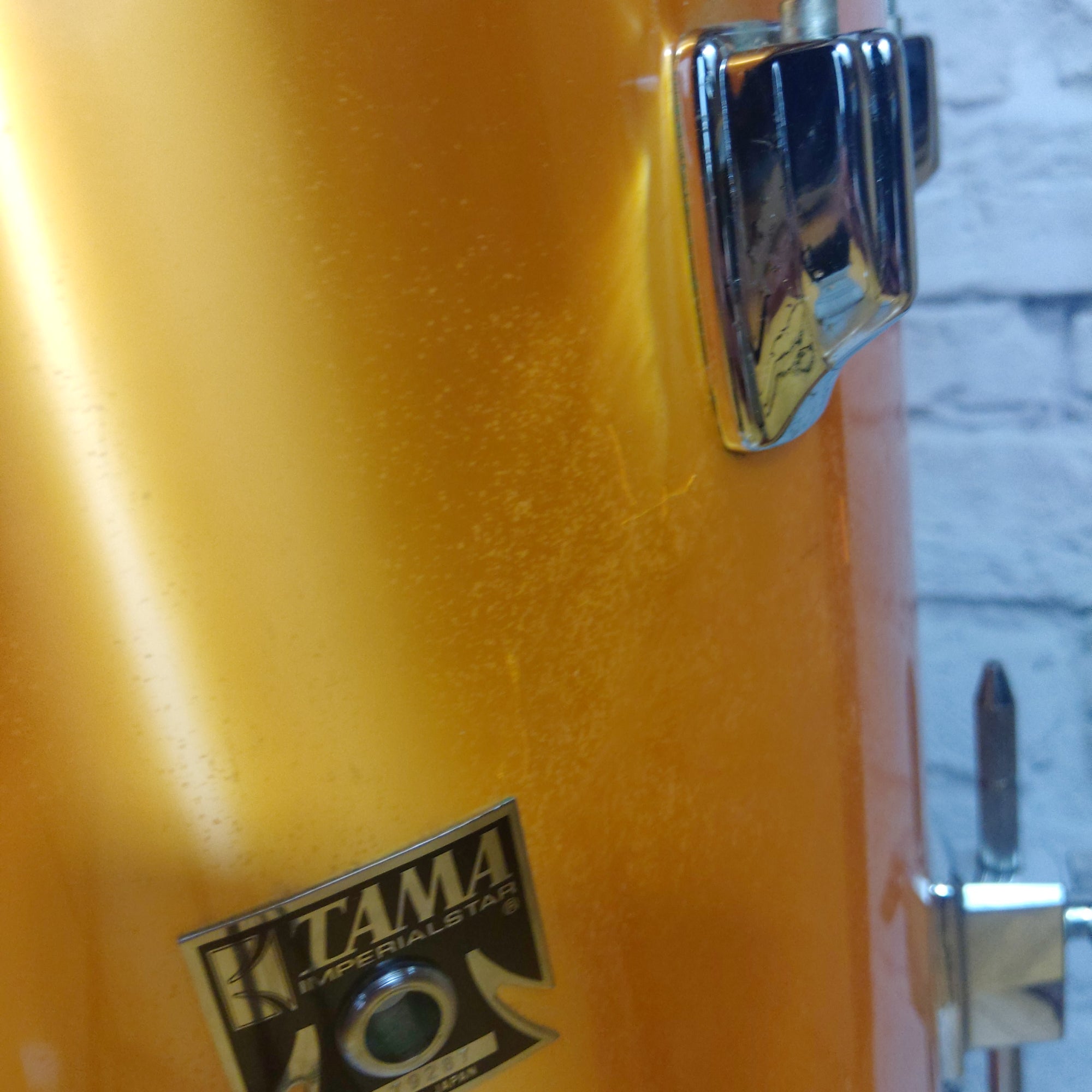 Vintage 70's Tama Imperialstar 5 Piece Metallic Gold MIJ Drum Kit