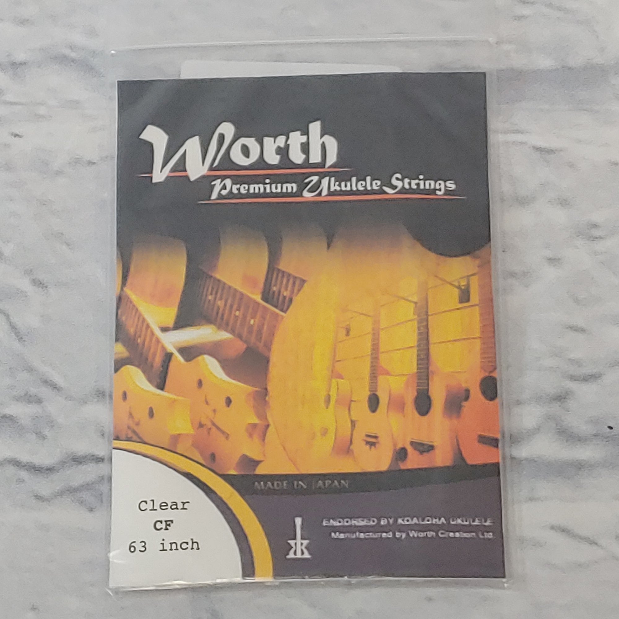 Worth Clear CF 63 Inch Ukulele Strings