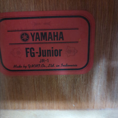 Yamaha FG Junior JR-1 Red Label 2000’s Natural 3/4 size Child Size Acoustic Guitar