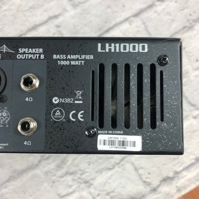 Hartke LH1000 Hybrid Bass Amp Head