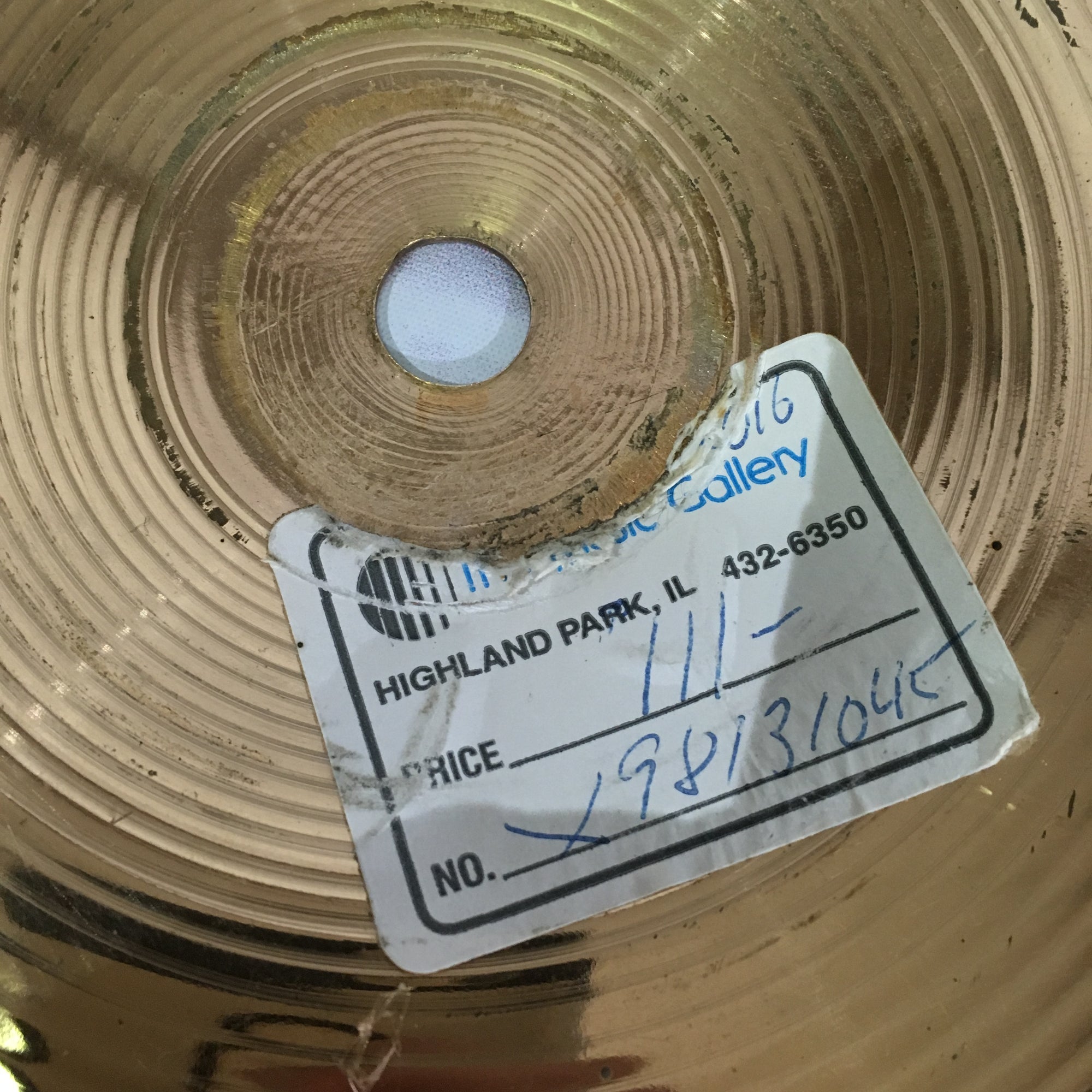 Sabian 16in B8 Pro Heavy Crash Cymbal