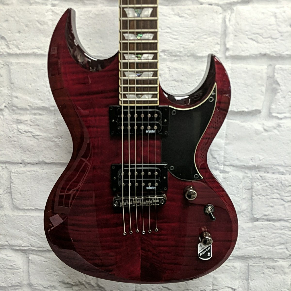 Schecter S-II Omen Extreme Black Cherry