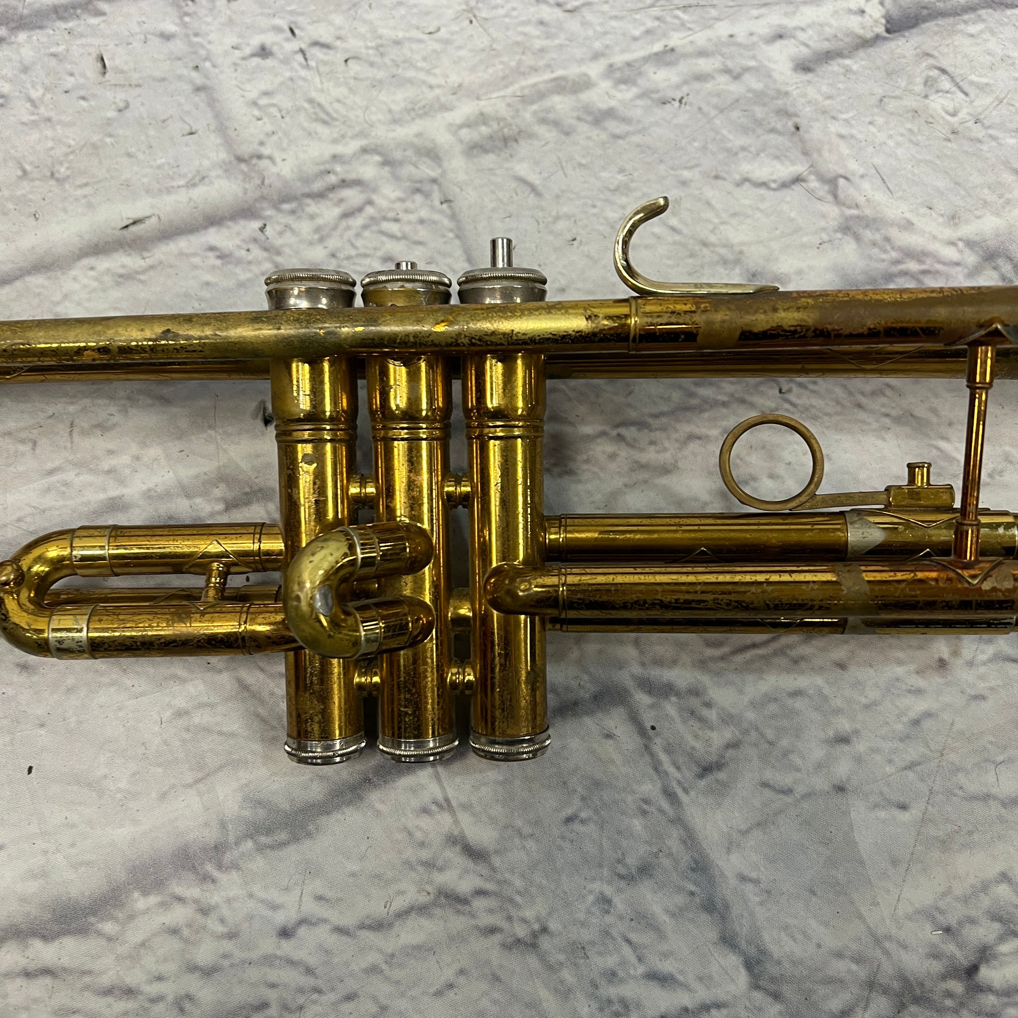 Vintage King Trumpet and Case For Parts Project