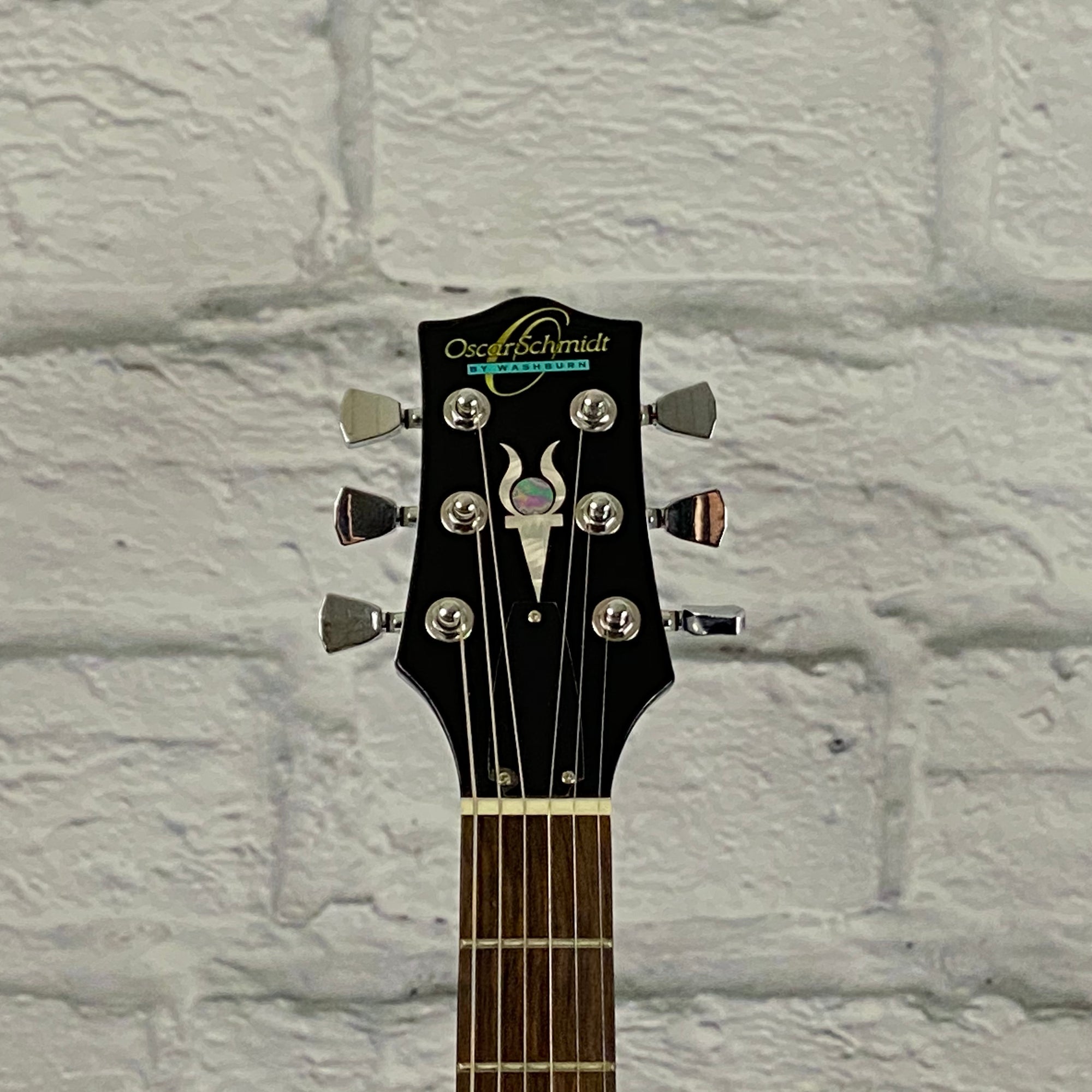 Oscar Schmidt AMS-OS-50-BK SG Style Electric Guitar