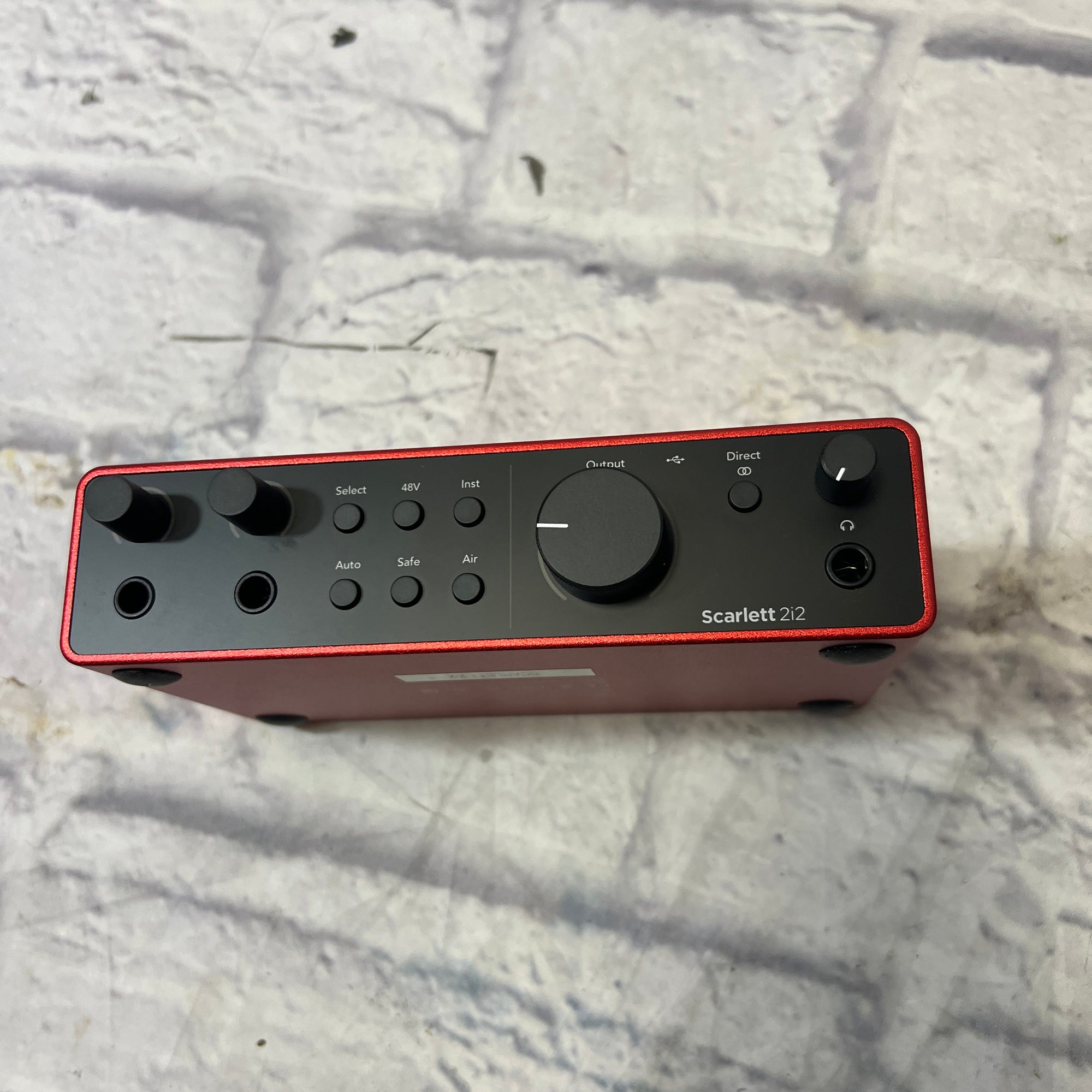 Focusrite Scarlett 2i2 4th Generation USB C Interface