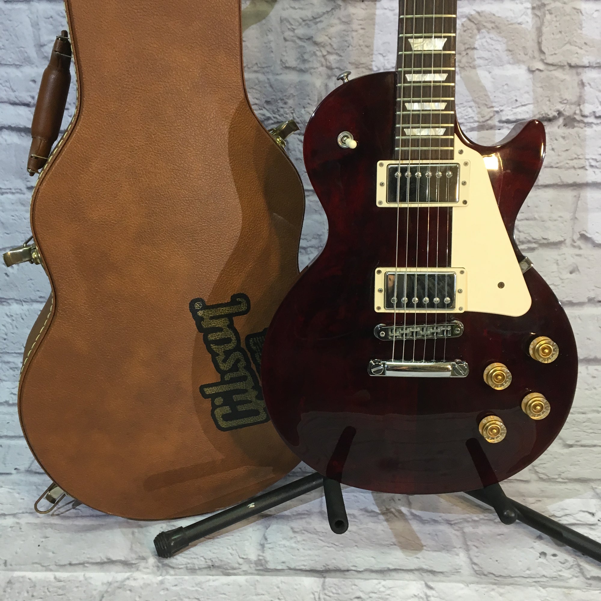Gibson Les Paul Studio T 2017 Wine Red with Case