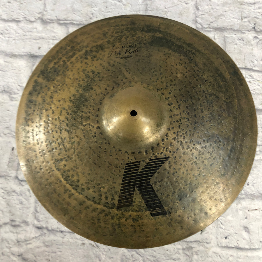 Zildjian 20 K Custom Dry Ride Cymbal