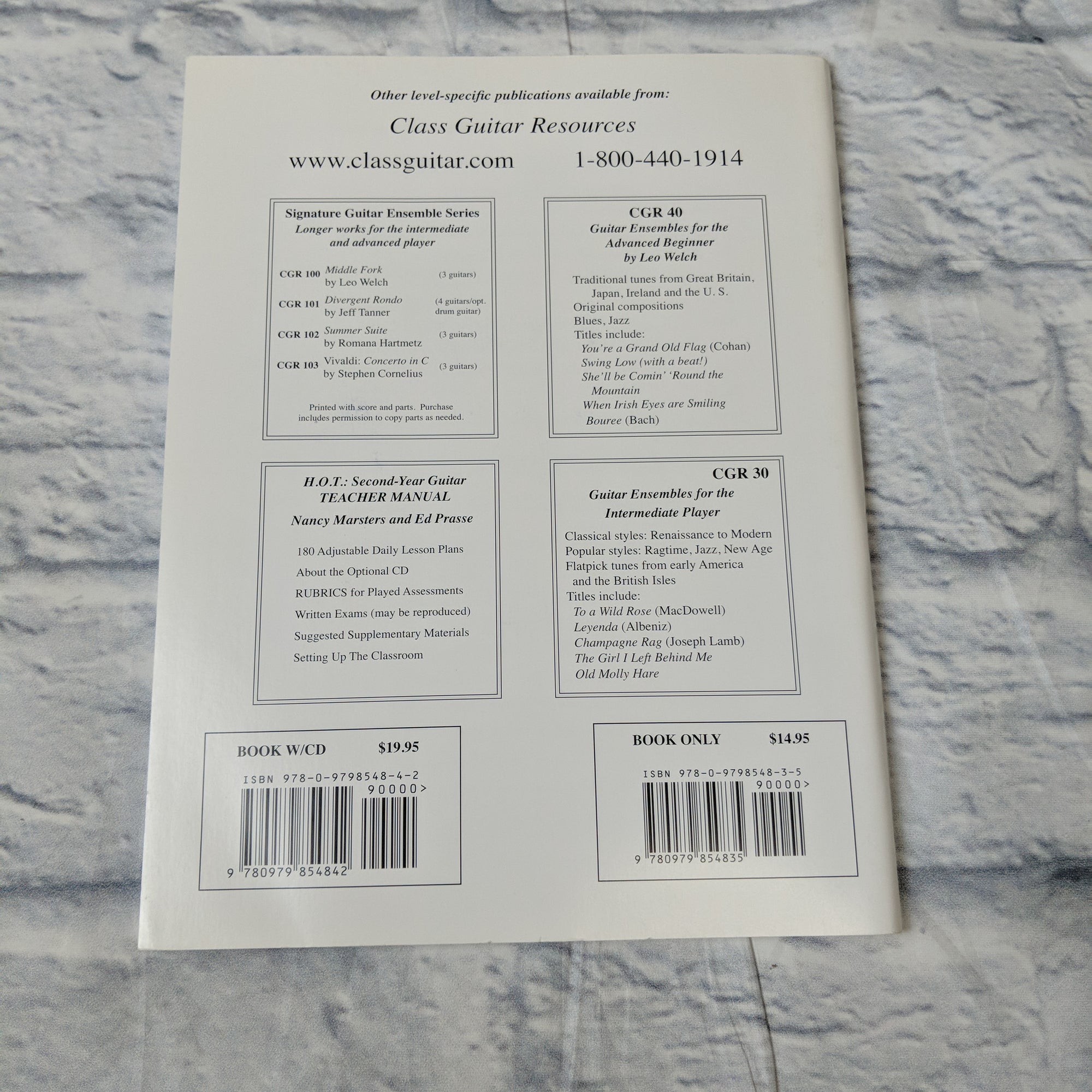 Second Year Guitar - H.O.T. Hands On Training Book