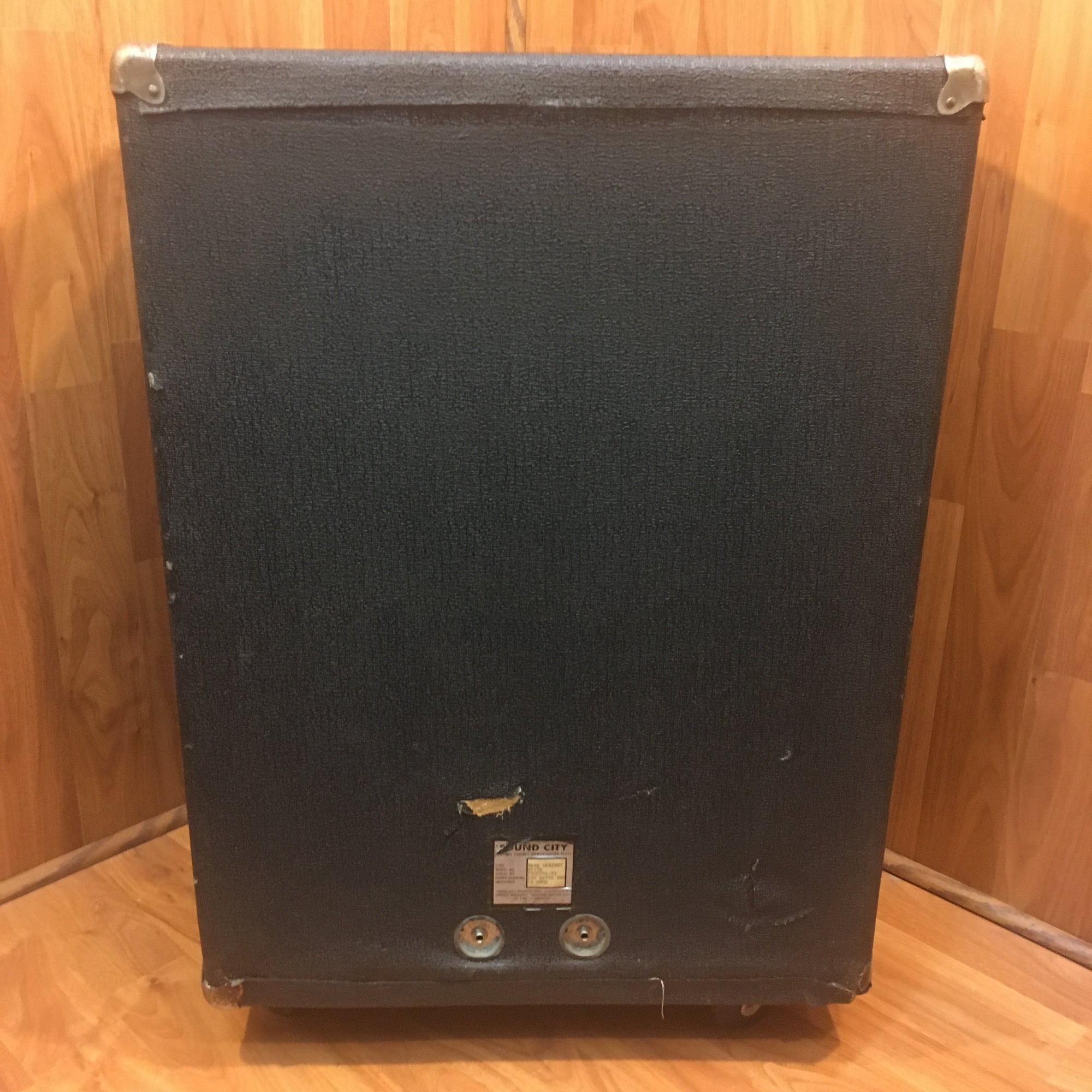 Vintage 1970's Sound City B115e Bass Cab W/ Orig Speakers