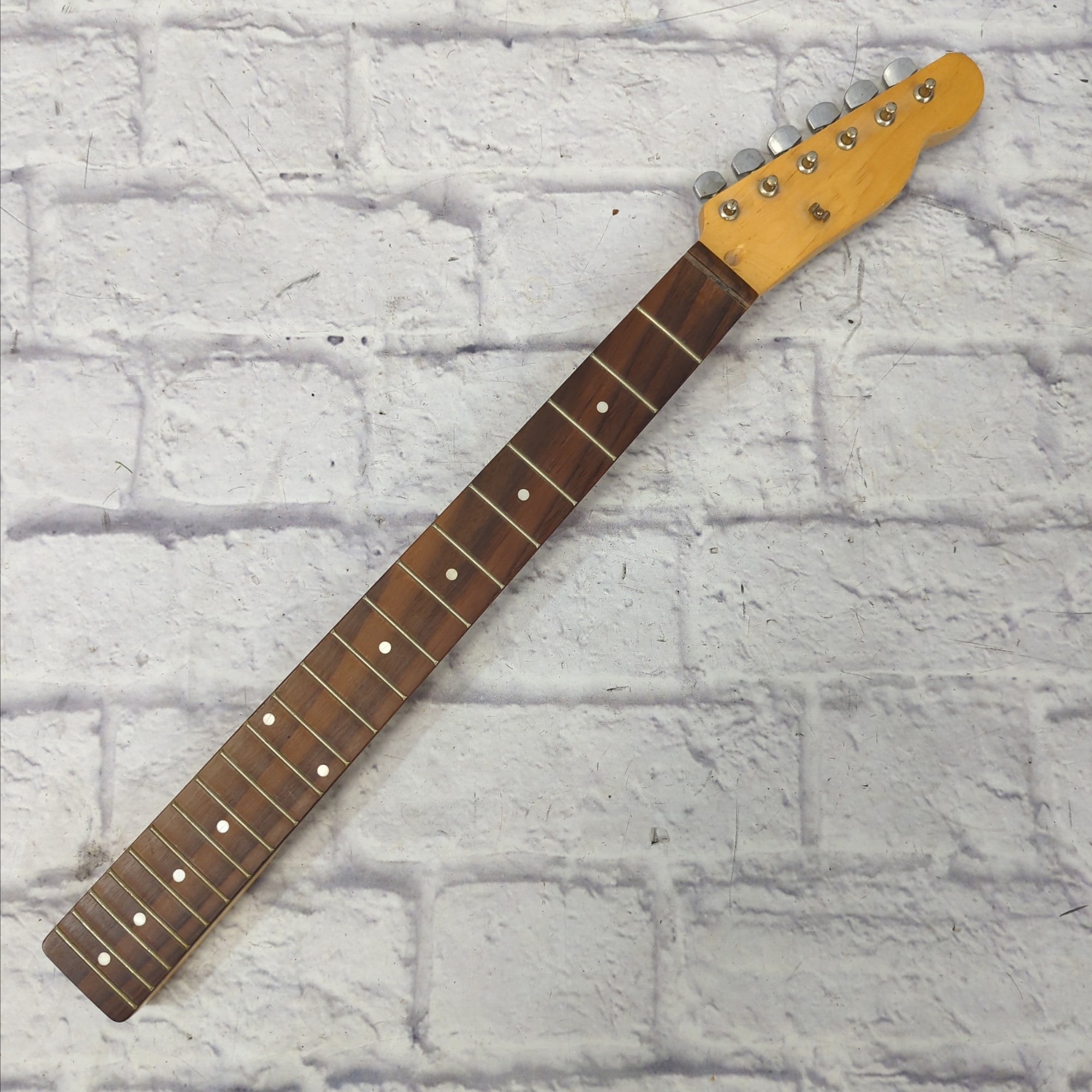 Unknown 21-Fret Maple Rosewood Electric Guitar Neck