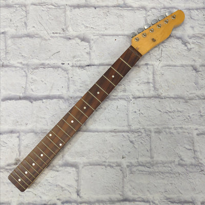 Unknown 21-Fret Maple Rosewood Electric Guitar Neck