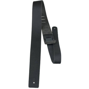 Perris 2" Basic Leather Black Guitar Strap, Fully Adjustable