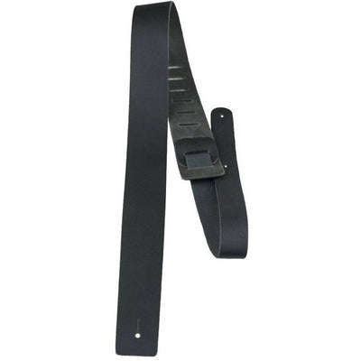 Perris 2" Basic Leather Black Guitar Strap, Fully Adjustable
