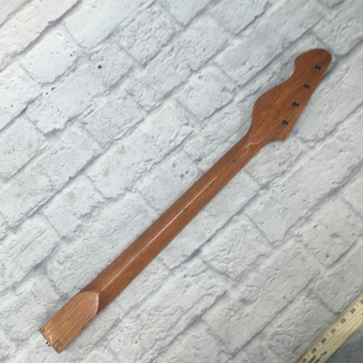 Vintage 1960s Short Scale Bass Guitar Neck (A) Rosewood Fretboard Made in Japan