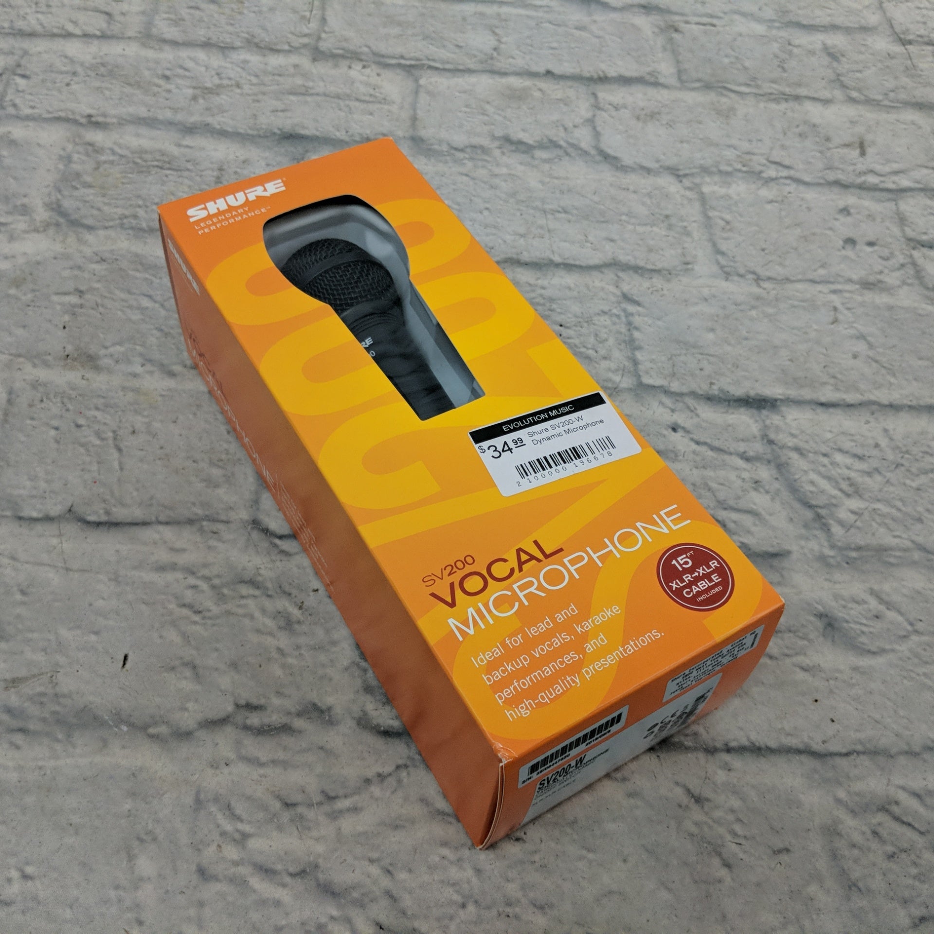 Shure SV200-W Dynamic Microphone